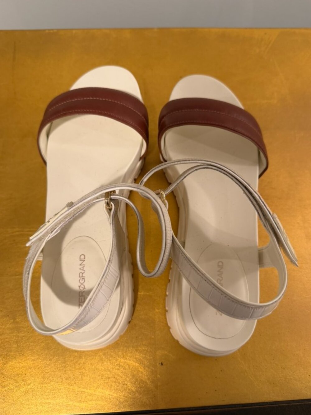 Cole Haan women's zerogrand ankle strap sandals